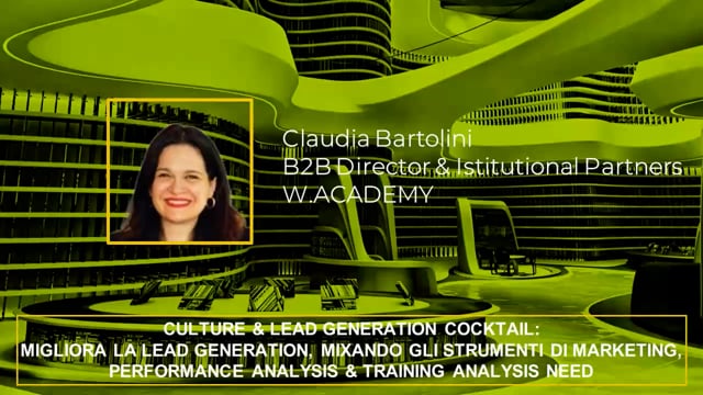 Mixaggio delle strategie di generazione di lead w.academy